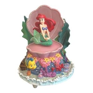 Vintage 1988 DISNEY Exclusive Little Mermaid "Under The Sea" Musical Figurine